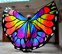 Неоновые крылья для танца