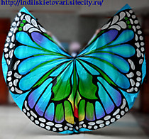 Бирюзовые крылья для танца